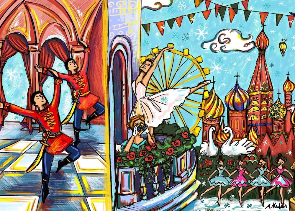 Spektakl Pałac Baleriny Tutu - scenografia