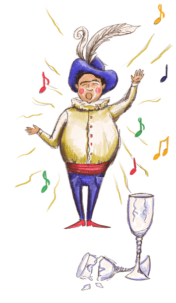 Grafika - spektakl Operetkowy zawrót głowy
