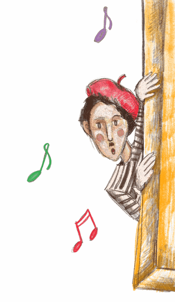 Grafika -s pektakl Szafiarka i druga strona szafy